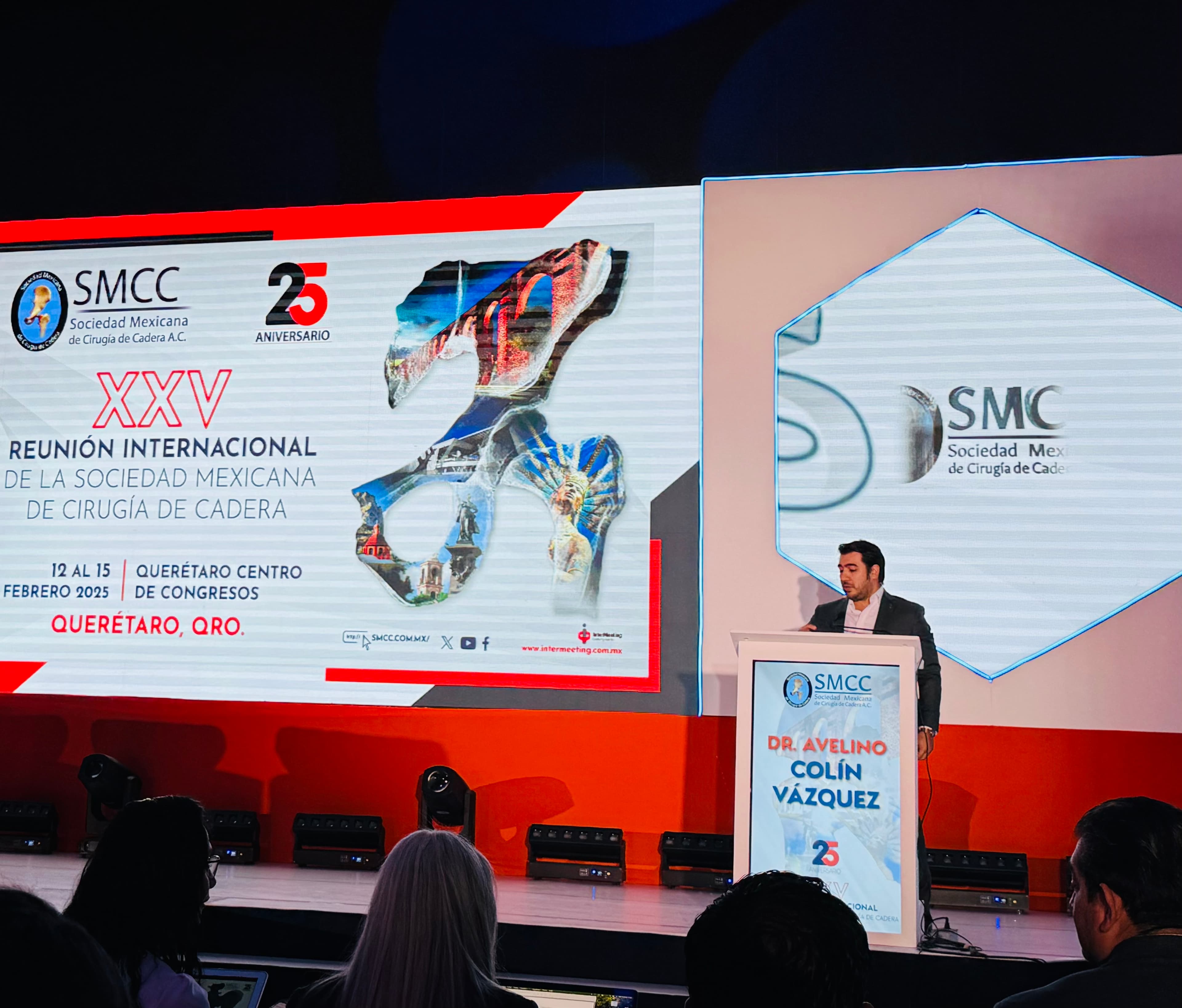 Presentación en congreso médico